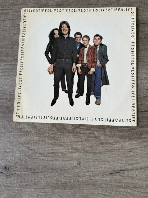 LP - Live Album met Stiff Artiesten - 1978, Cd's en Dvd's, Ophalen of Verzenden, Gebruikt, Rock, LP