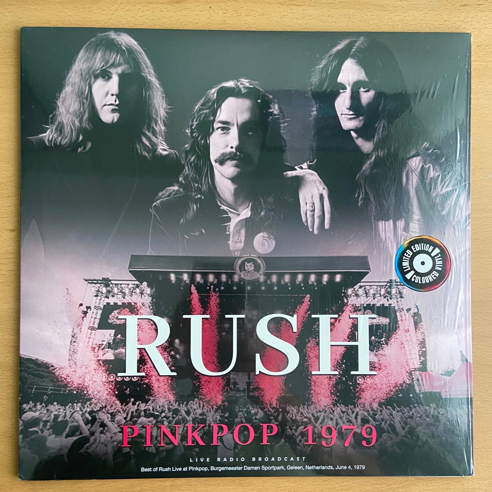 Rush - Live Pinkpop 1979 (1lp), Ophalen of Verzenden, Zo goed als nieuw