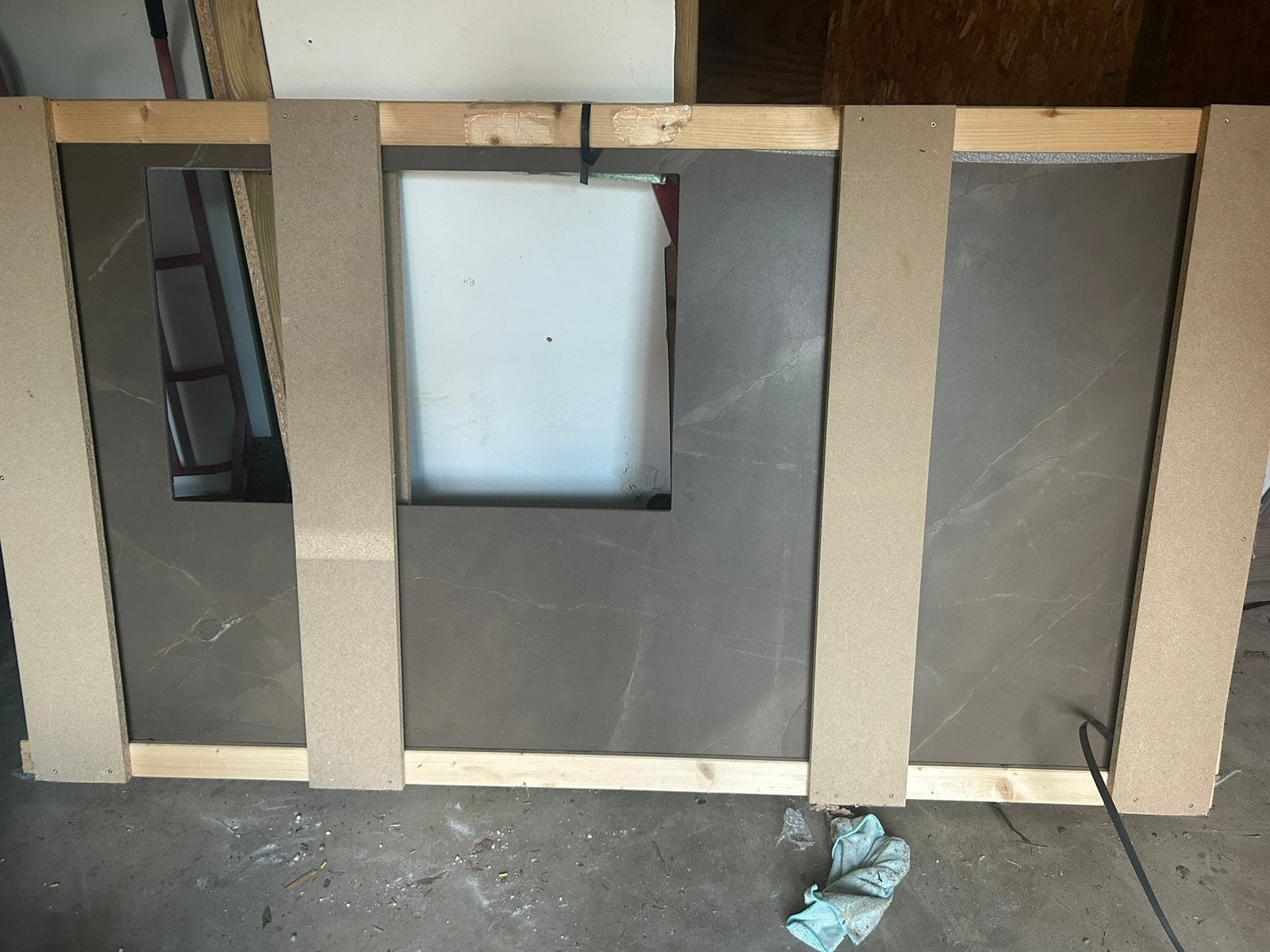 Kookeiland 361x100 keramisch splinternieuw!, Ophalen, Zo goed als nieuw, 25 tot 50 cm, Minder dan 100 cm