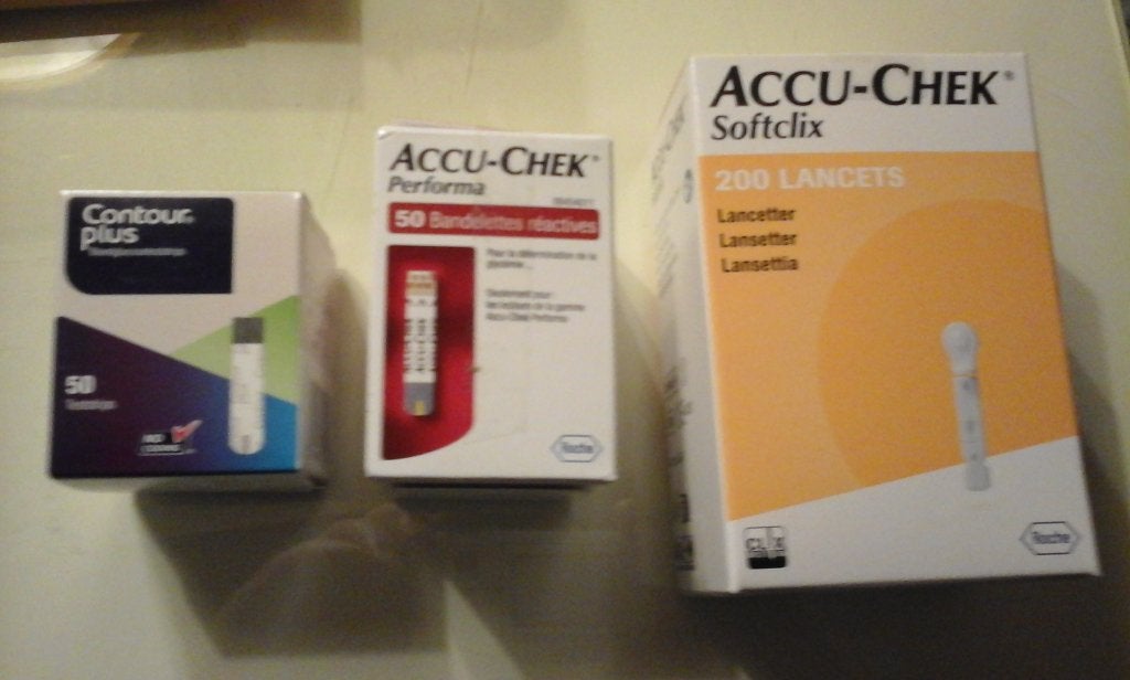 tekoop test strips en prik naaldjes nieuw prijs bieden, Ophalen
