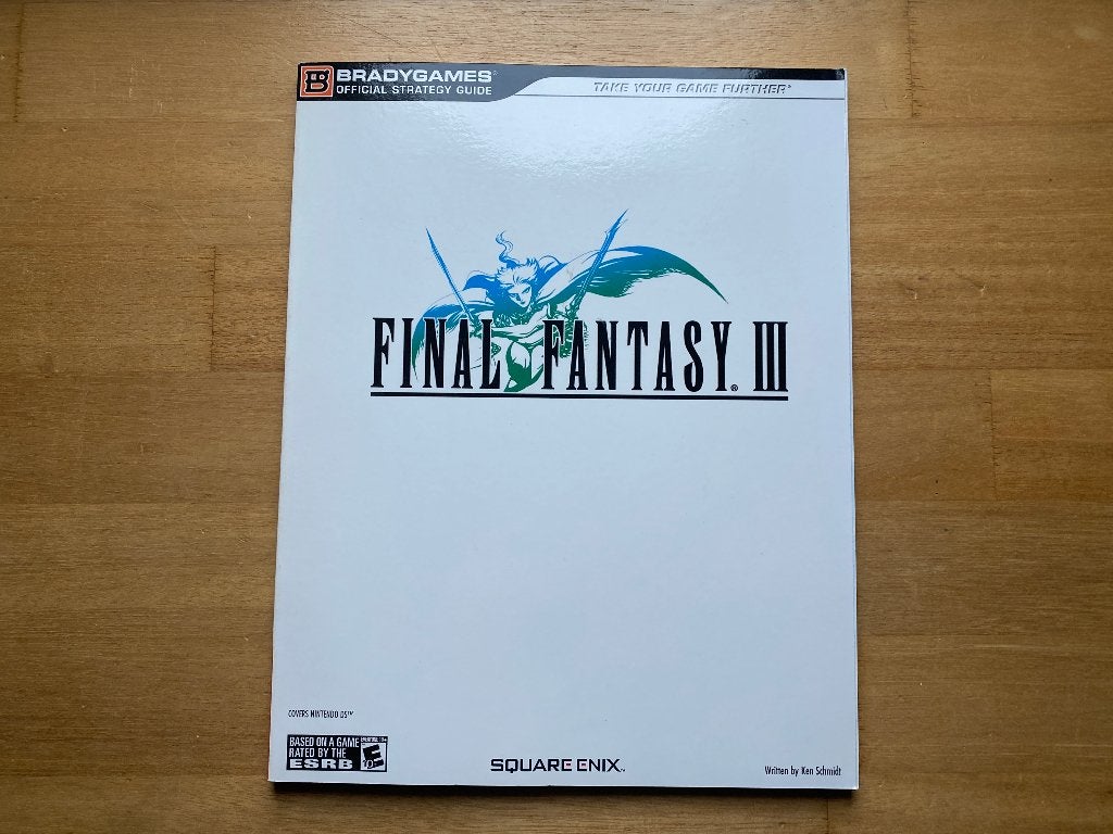 final fantasy III ds strategy guide, Spelcomputers en Games, 1 speler, Ophalen of Verzenden, Zo goed als nieuw, Vanaf 3 jaar