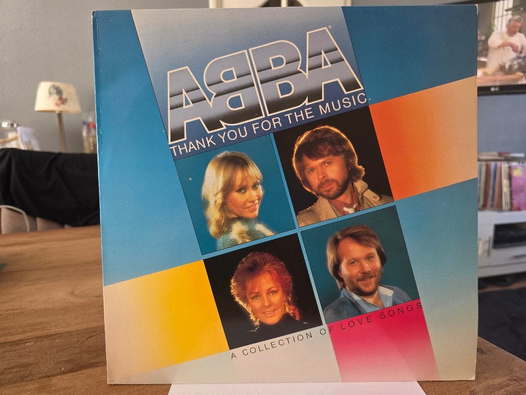 LP ABBA – Thank You For The Music, Cd's en Dvd's, Vinyl Singles, Ophalen of Verzenden, Gebruikt, Pop