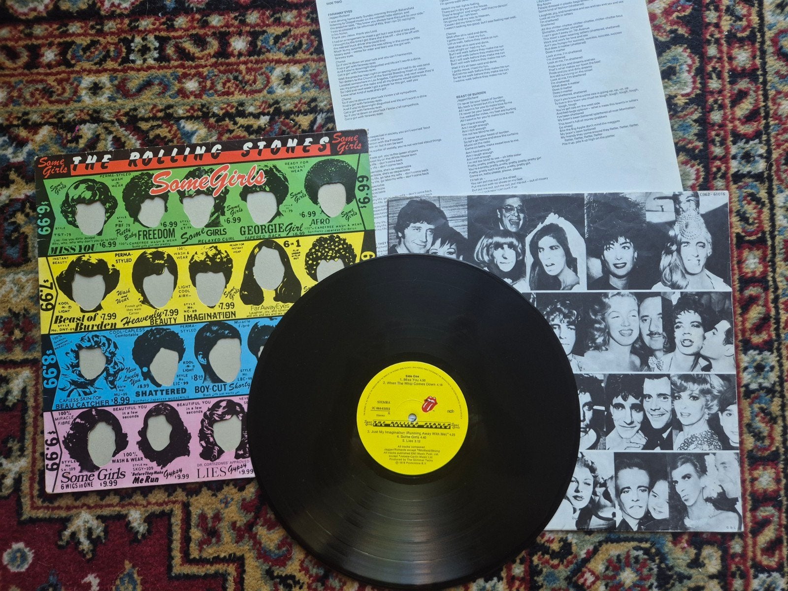 The Rolling Stones - Some Girls LP (1978), LP, Gebruikt, Ophalen of Verzenden, Classic Rock