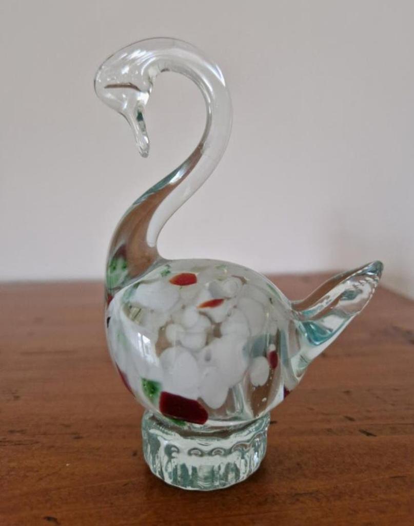 Murano glazen zwaan, Antiek en Kunst, Antiek | Glas en Kristal, Ophalen of Verzenden