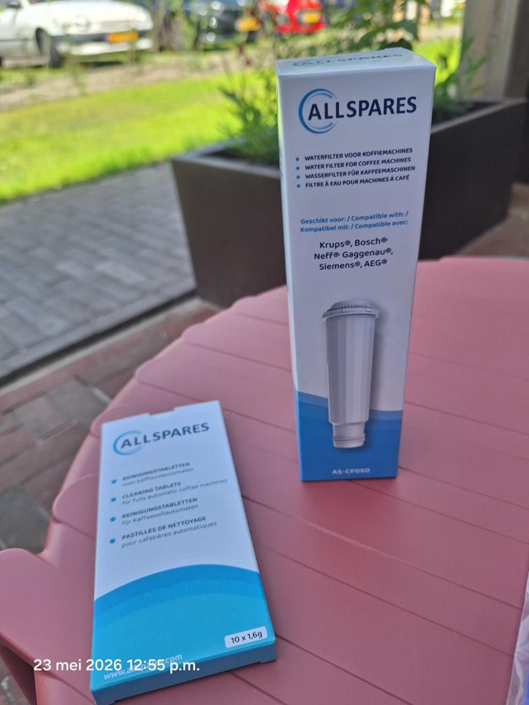 Waterfilters + reinigingstabs AEG/Bosch/Siemens/Gaggenau, Overige merken, Reiniging en onderhoud, Nieuw, Ophalen of Verzenden