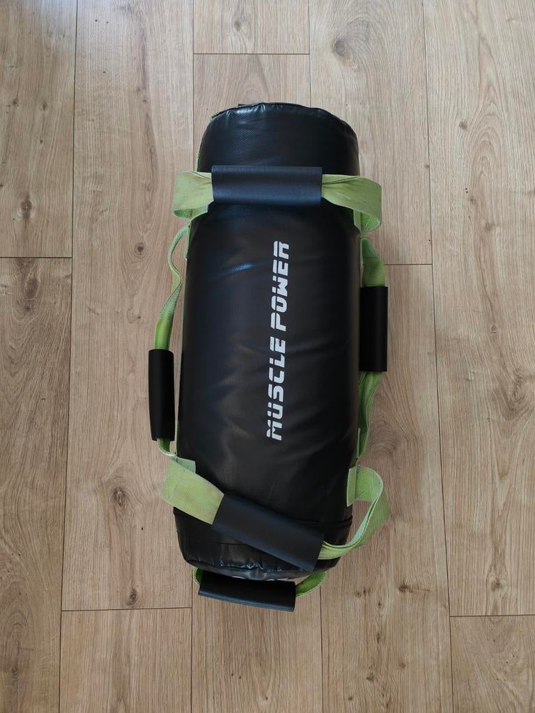 Muscle Power Powerbag Sandbag 20KG, Sport en Fitness, Ophalen, Zo goed als nieuw, Benen, Overige typen