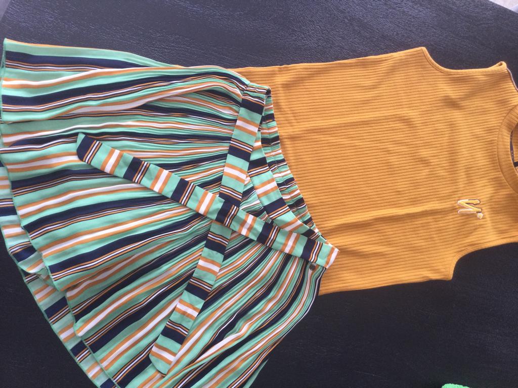 Prachtige NOBELL set maat 170/176 broekje+ shirtje, Nobell, Meisje, Ophalen of Verzenden, Zo goed als nieuw