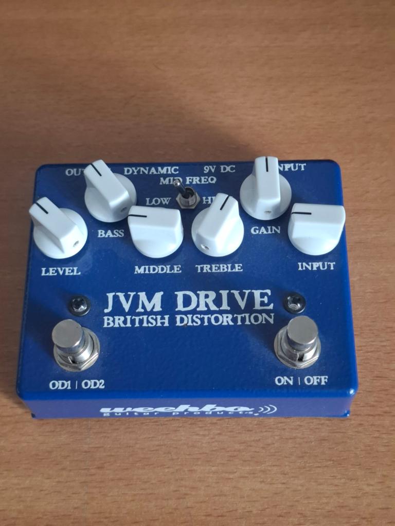 Weehbo JVM Drive, Ophalen of Verzenden, Zo goed als nieuw, Distortion, Overdrive of Fuzz