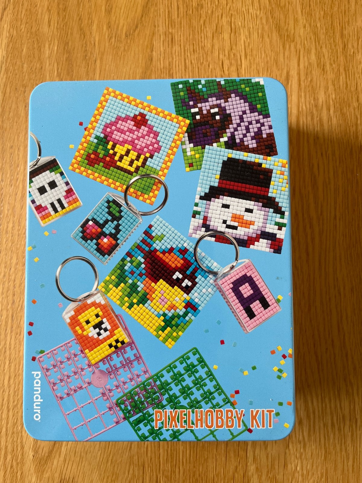 Panduro Pixelhobby Junior Knutselset met sleutelhangers, Overige thema's, Meerkleurig, Ophalen of Verzenden, Zo goed als nieuw