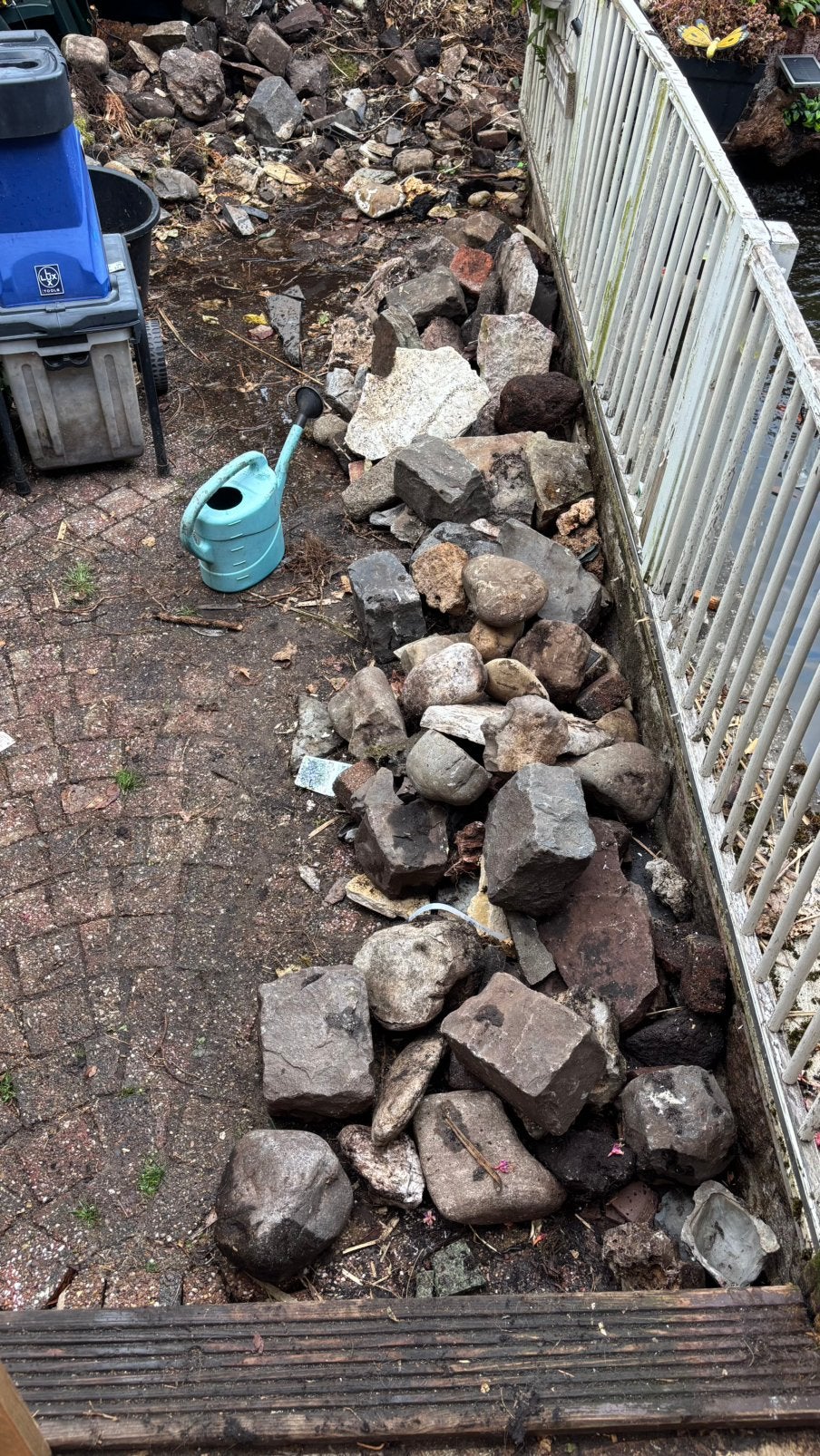 Diverse Tuinrotsen en Keien voor Landschapsinrichting, Tuin en Terras, Ophalen, Overige materialen, Gebruikt, Kei