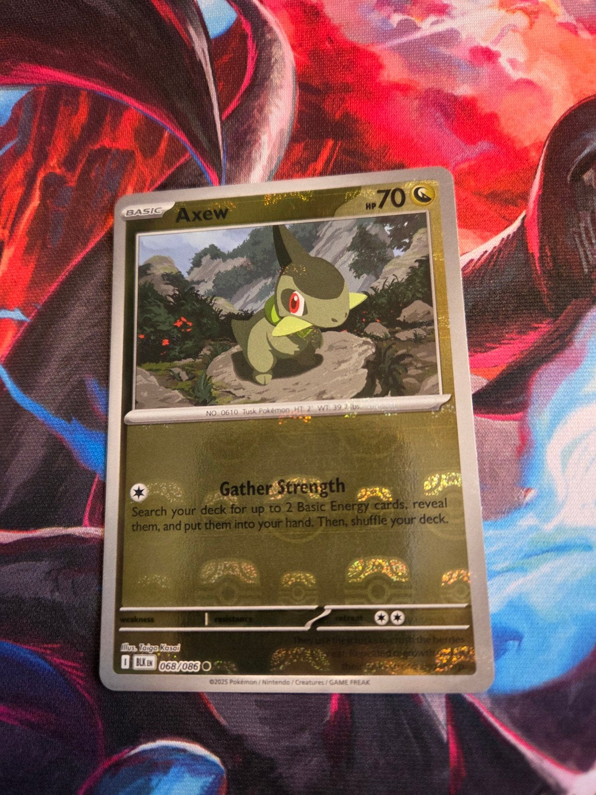Pokemon Axew masterball!, Ophalen of Verzenden, Zo goed als nieuw