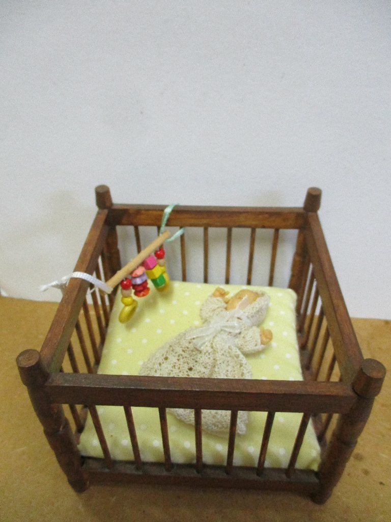 poppenhuis box met acc., Ophalen of Verzenden, Zo goed als nieuw, Decoratie