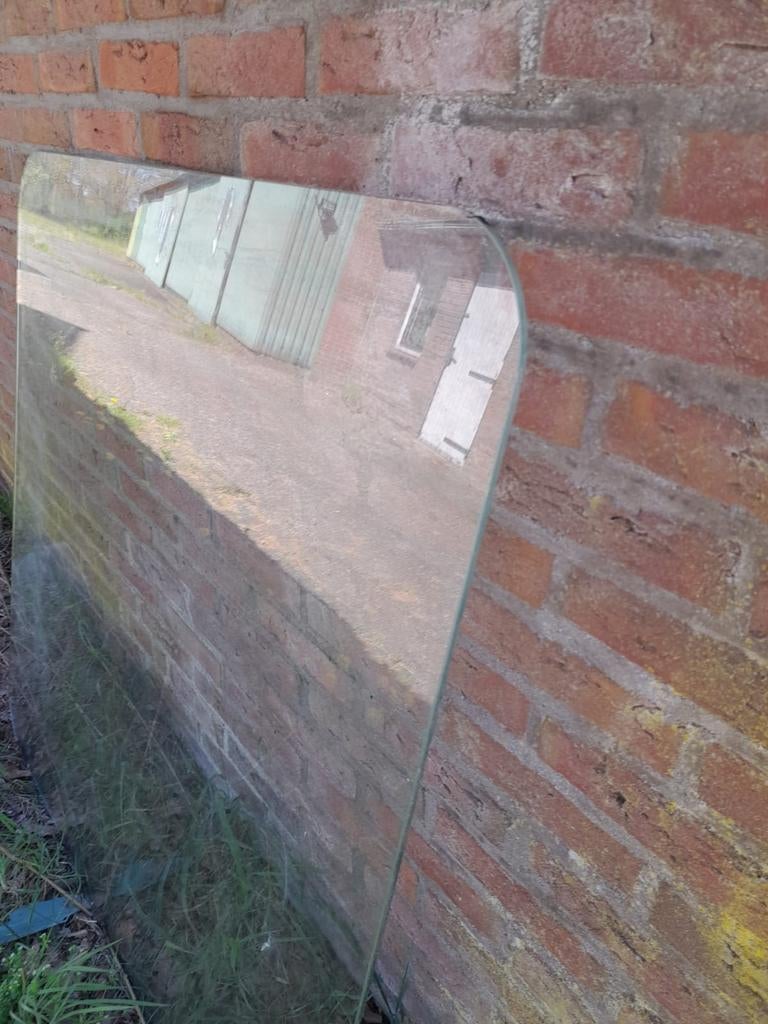 Grote glasplaat, gebruikt, Ophalen, Gebruikt, 80 tot 120 cm, 80 tot 120 cm