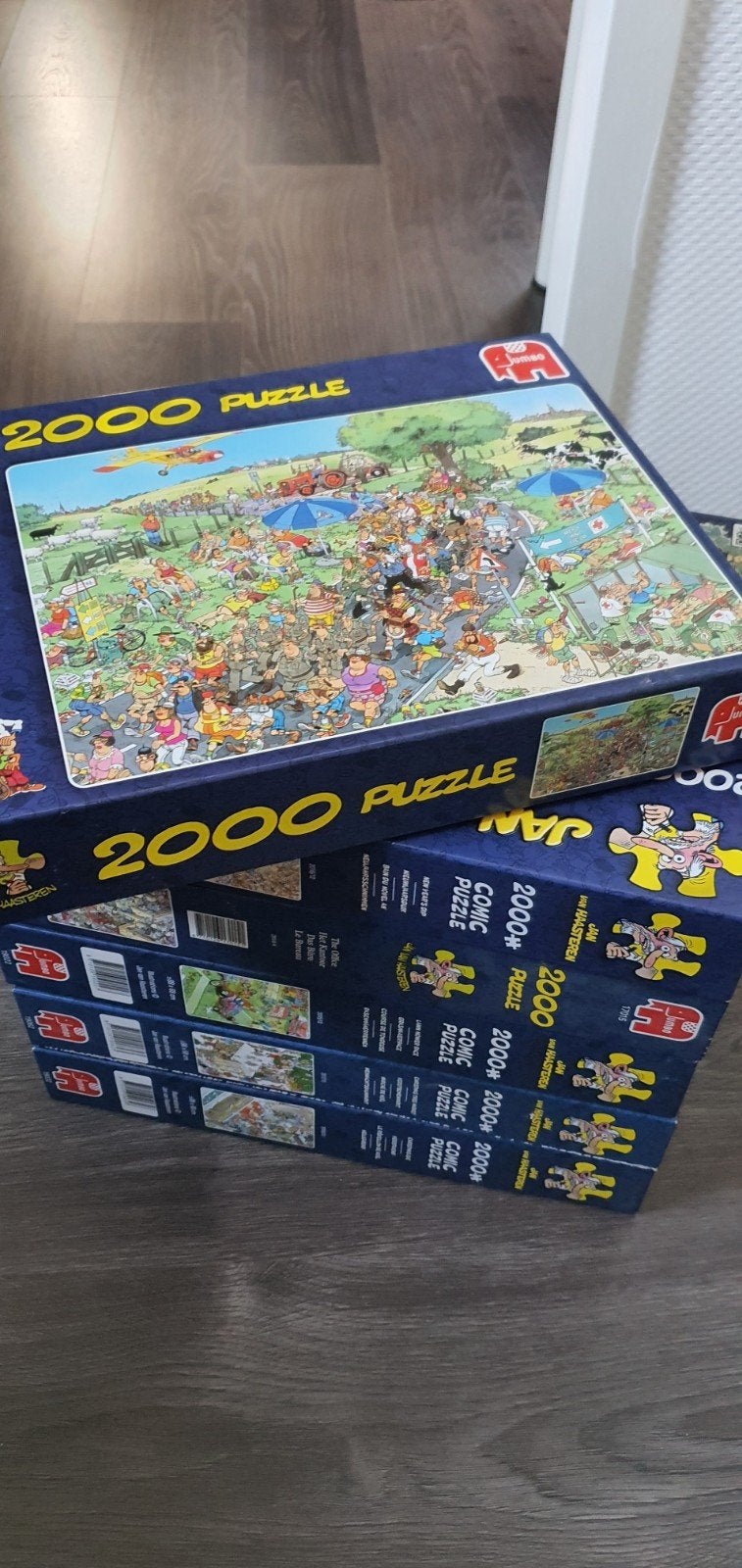 Meerdere Jan van Haasteren jvh puzzels 2000 stukjes, Ophalen of Verzenden, Meer dan 1500 stukjes, Zo goed als nieuw, Legpuzzel