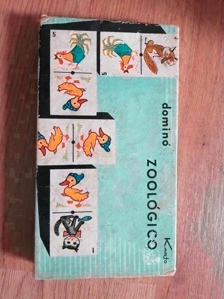 Zoologico dieren domino, Een of twee spelers, Ophalen of Verzenden, Zo goed als nieuw