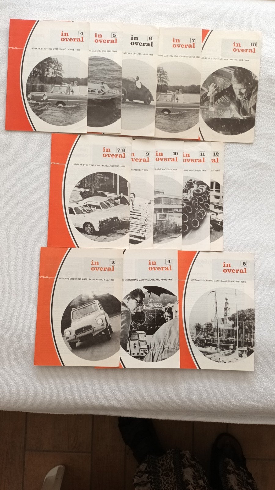 In Overal - VAM Tijdschrift (1968-1969), Ophalen of Verzenden, Gelezen, Overige typen