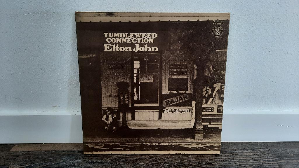 Elton John – Tumbleweed Connection LP, Japan, Rood Vinyl, Gebruikt, Ophalen of Verzenden, 1970 - 1979, 12 inch