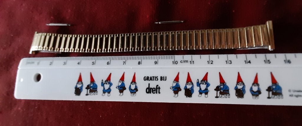2 horlogebandjes voor dames en heren 1 x Fixzoflex elastisch, Sieraden, Tassen en Uiterlijk, Horloges | Dames, Overige merken
