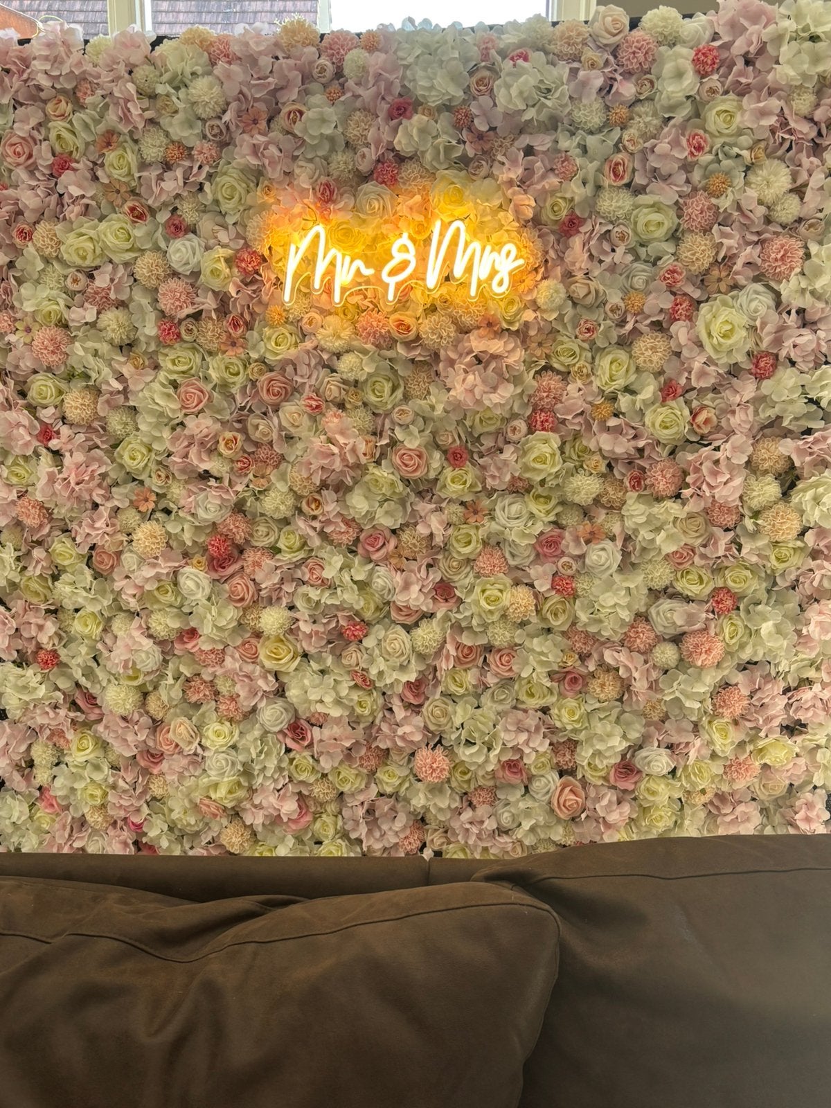Flowerwall backdrop 200x180, Ophalen, Zo goed als nieuw