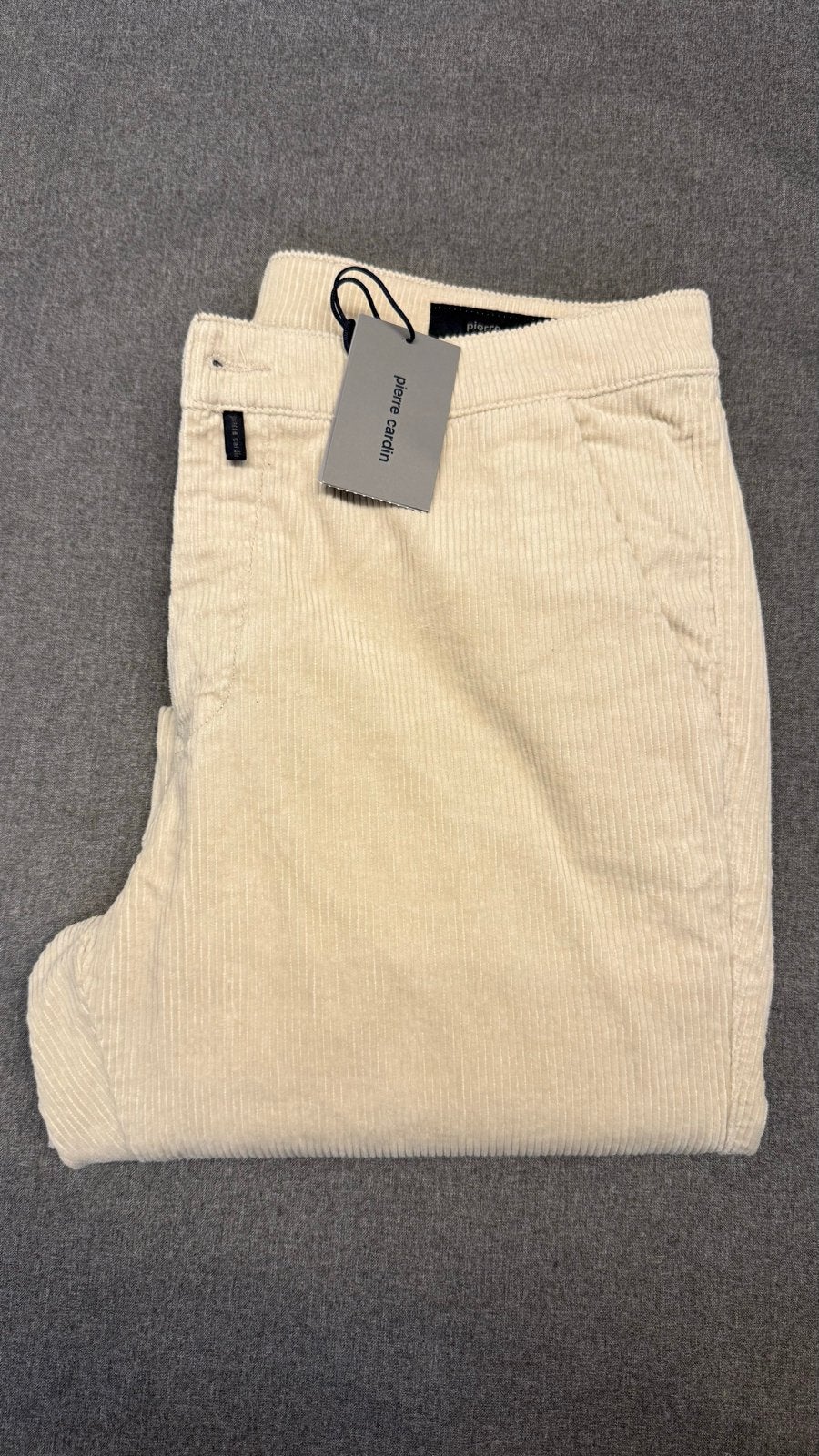 Nieuwe Pierre Cardin corduroy broek WW36/L34, Pierre Cardin, Beige, Nieuw, Overige maten