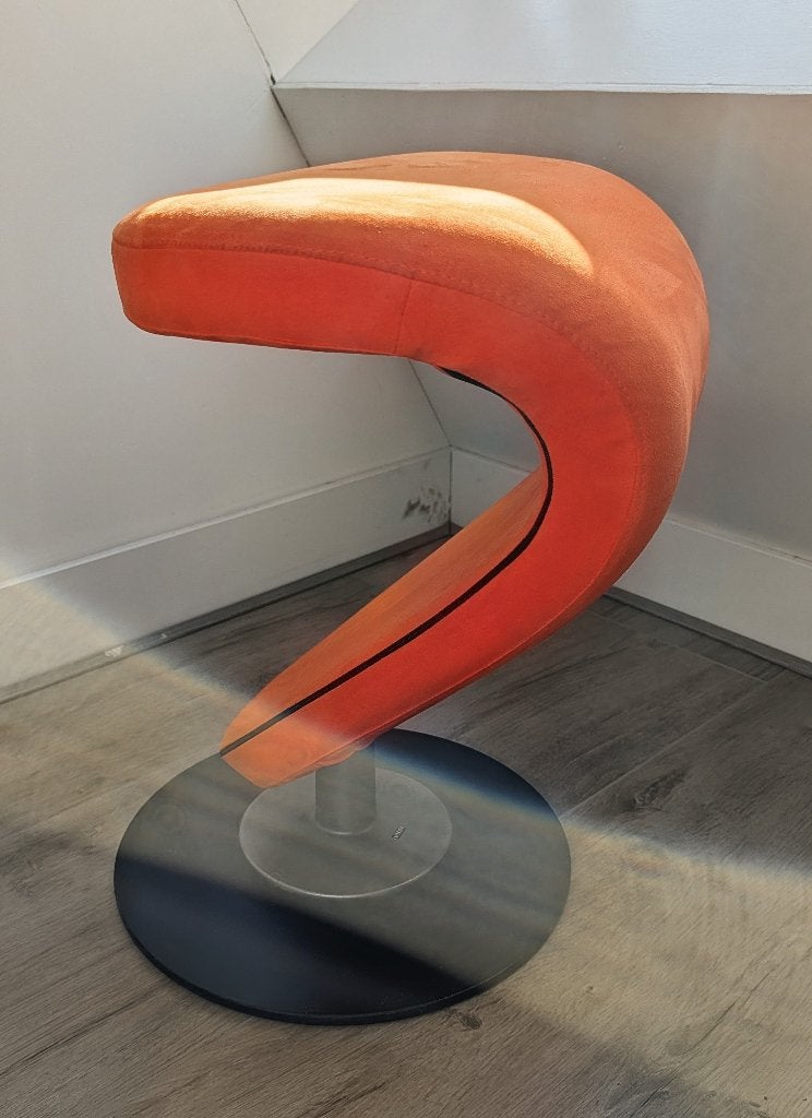 Design voetstoel Peel / Variér, Ophalen, Minder dan 50 cm, Minder dan 75 cm, Zo goed als nieuw
