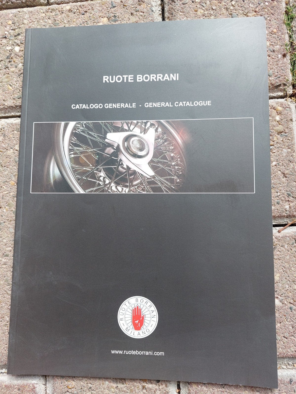 Ruote Borrani Catalogus - Klassieke Auto Velgen, Ophalen of Verzenden, Zo goed als nieuw, Ferrari, Ruote Borrani