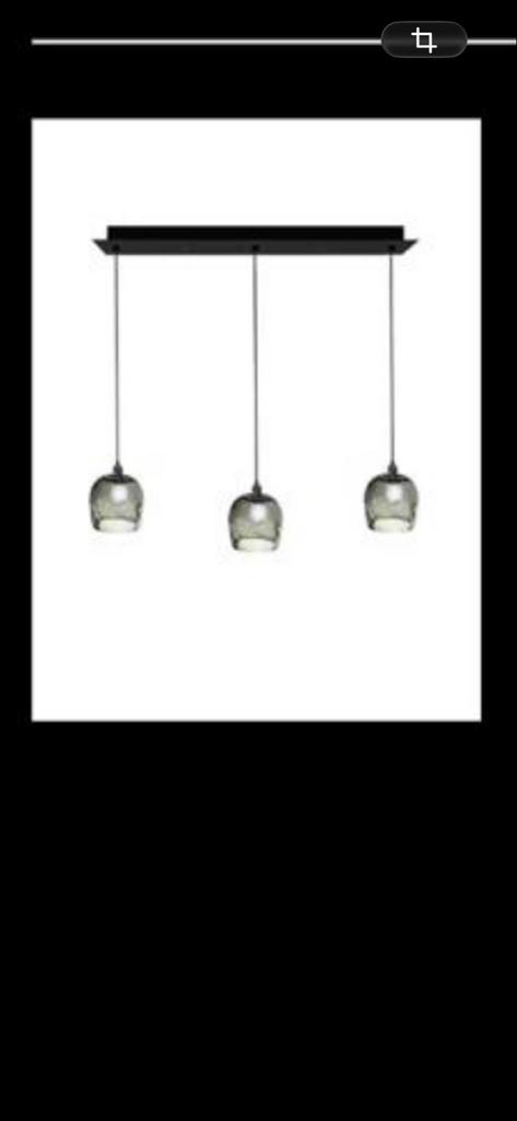 Maretti Duchess hanglamp 3-lichts Hip Studio, Ophalen, Zo goed als nieuw, Glas, 75 cm of meer