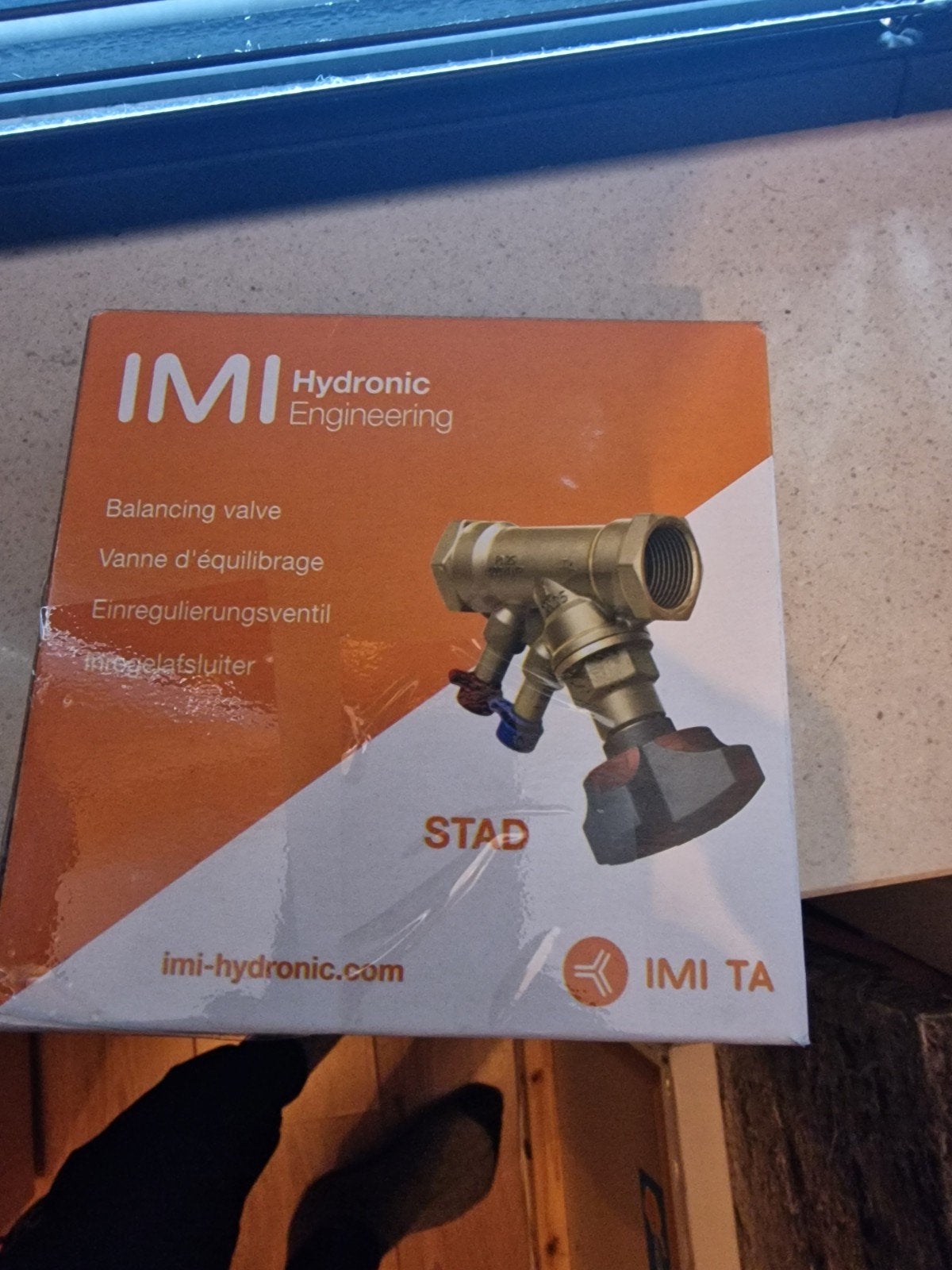 IMI Hydronic Engineering STAD Inregelafsluiter, Ophalen of Verzenden, Nieuw, Overige typen