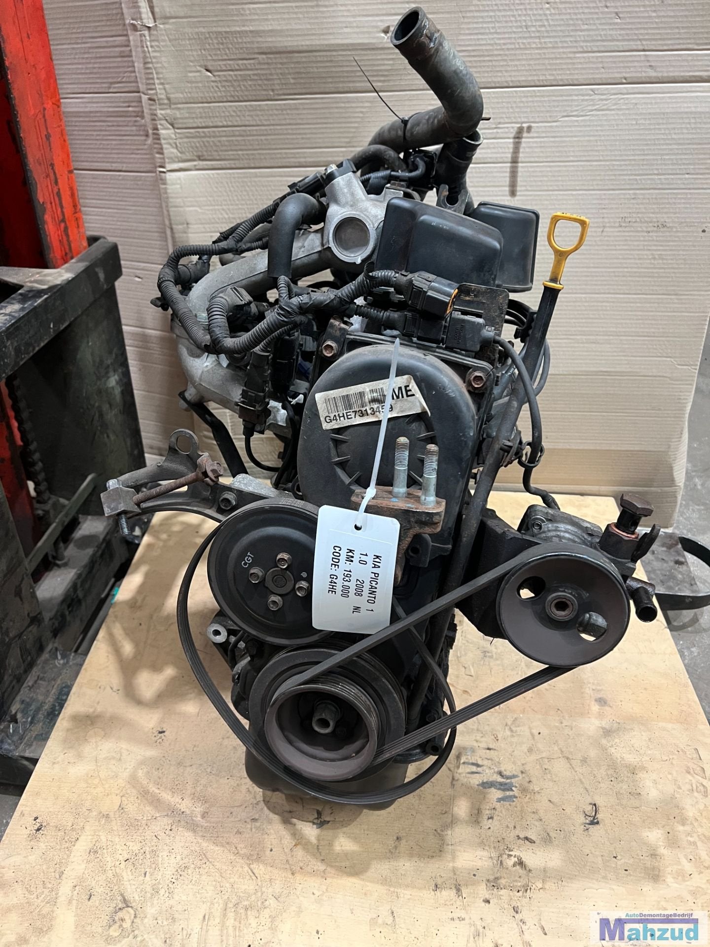 KIA PICANTO 1 1.0 Motorblok motor G4HE, Auto-onderdelen, Heolleung-ro 12
06797  Seoul, Ophalen of Verzenden, Info@kia.com, Kia Corporation