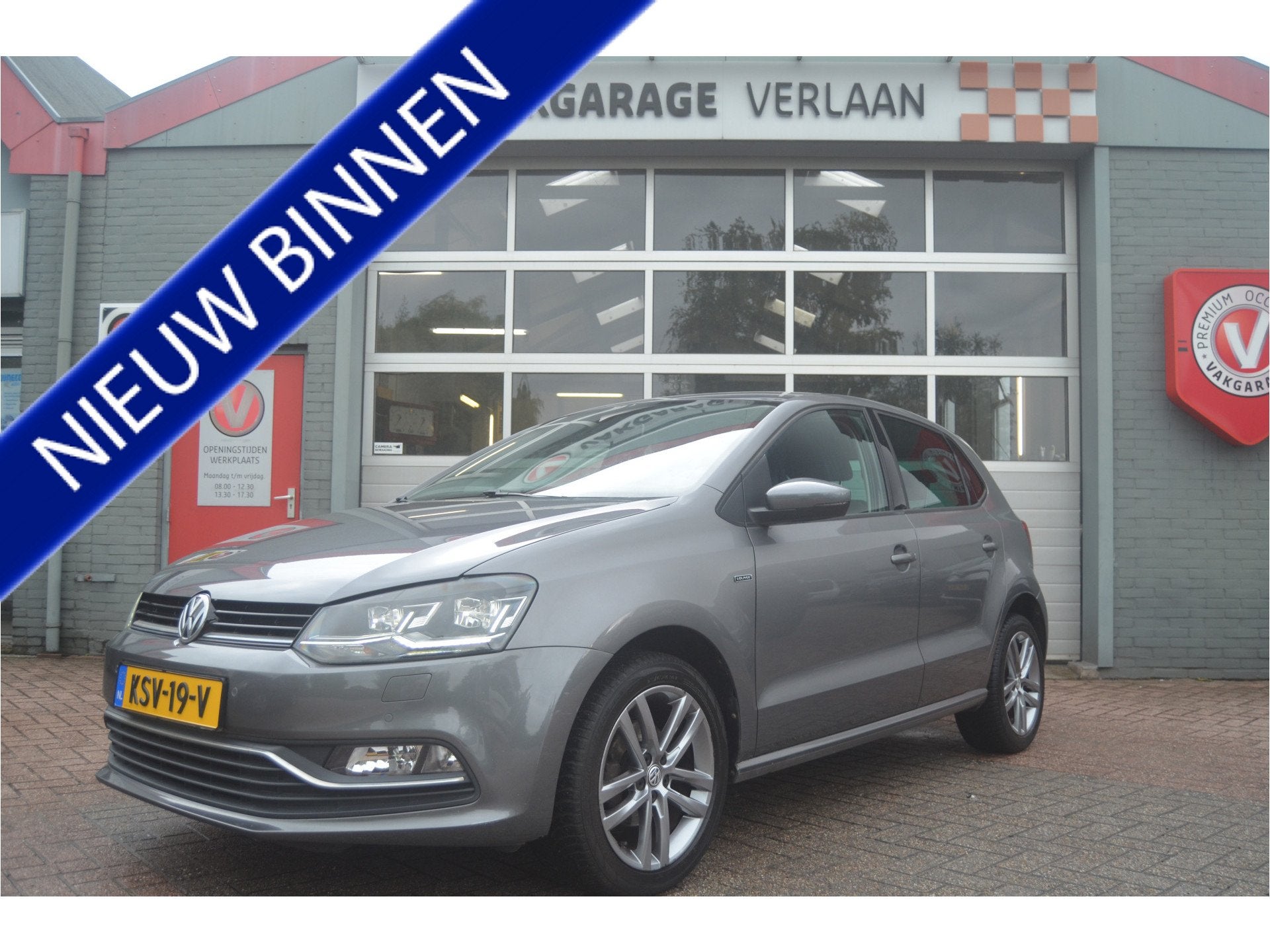 Volkswagen Polo 1.2 TSI Lounge. nav. 12 mnd. gar. PDC, 12 maanden, Gebruikt, Euro 6, 4 cilinders
