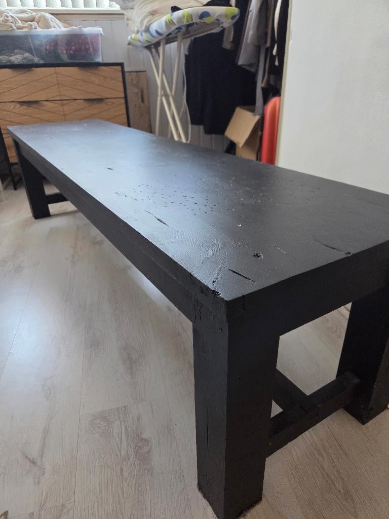 Tv meubel zwart, Ophalen, Gebruikt, 150 tot 200 cm, Minder dan 100 cm