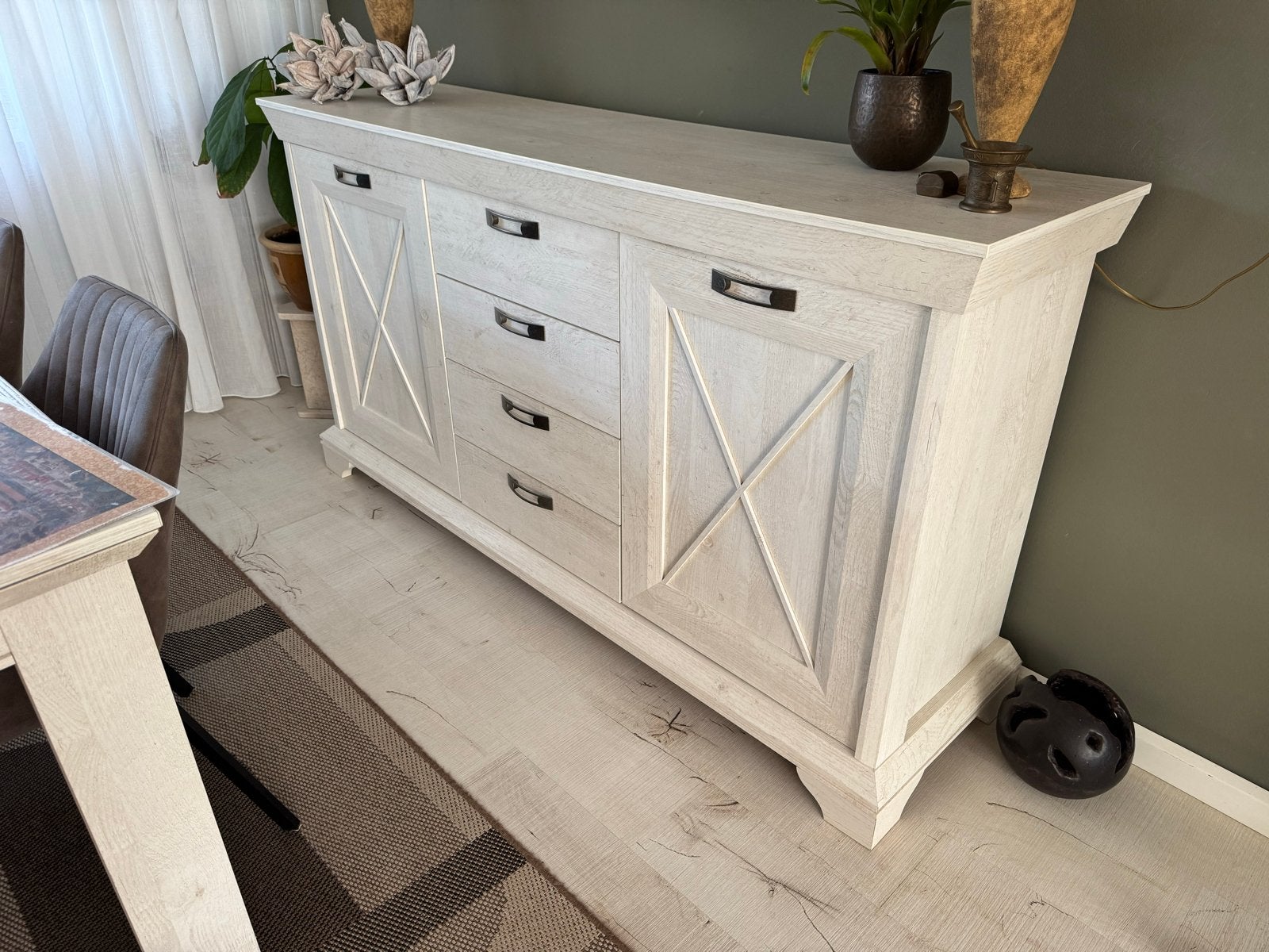 Complete Woonkamerset: Tafel, TV-meubel, Dressoir, Kast …, Ophalen