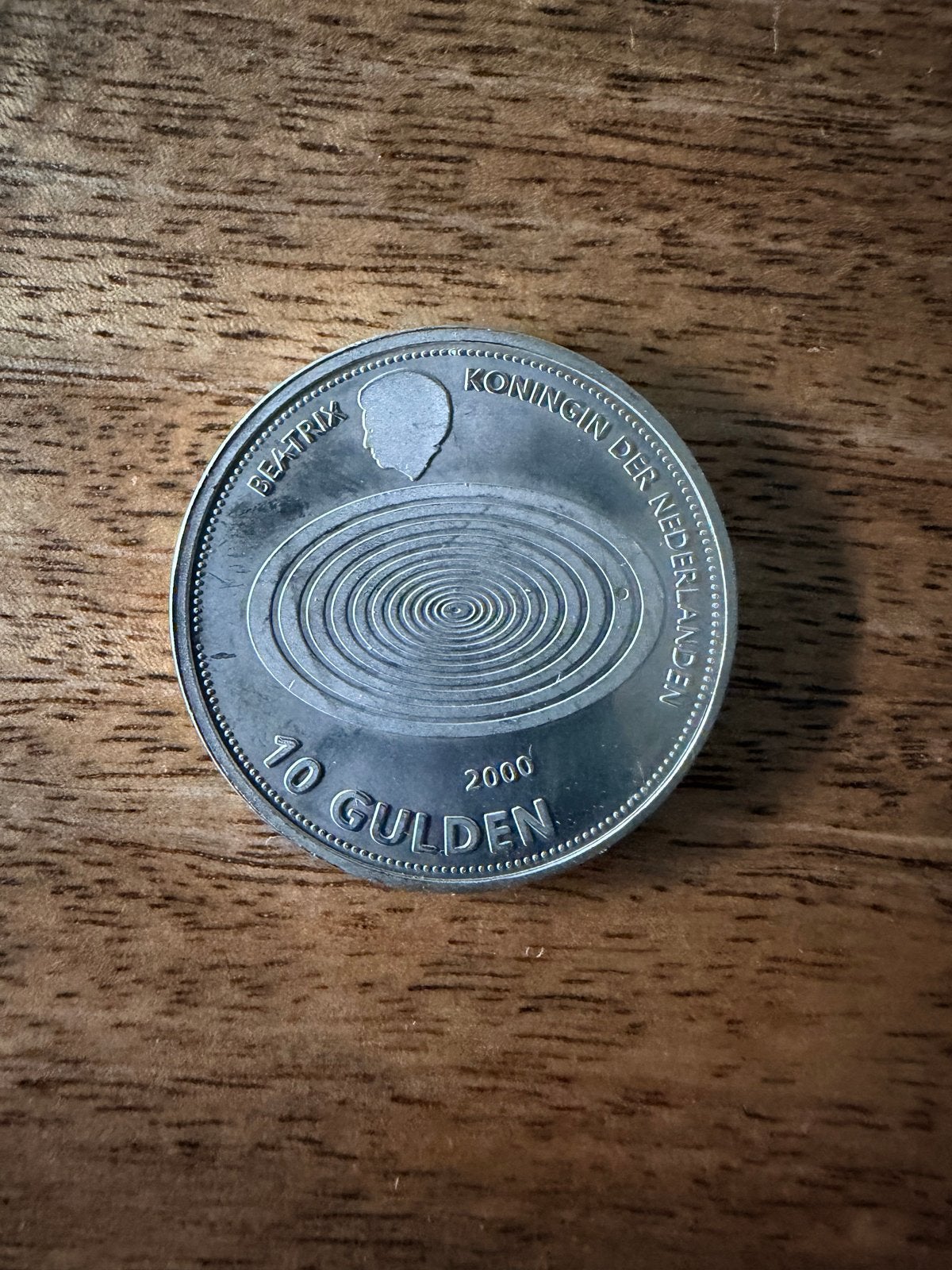 Zilveren 10 Gulden Munt Koningin Beatrix 2000, Postzegels en Munten, Munten | Nederland, Koningin Beatrix, Zilver, Ophalen of Verzenden