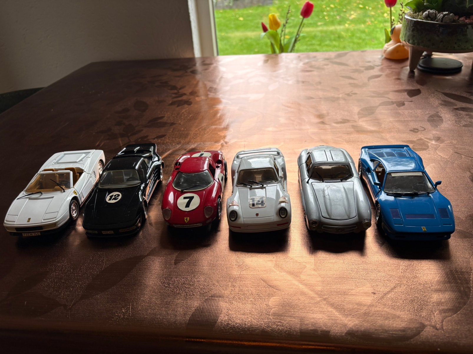 6 stuks modelauto’s 1:24, Hobby en Vrije tijd, Ophalen of Verzenden, Zo goed als nieuw, Overige merken