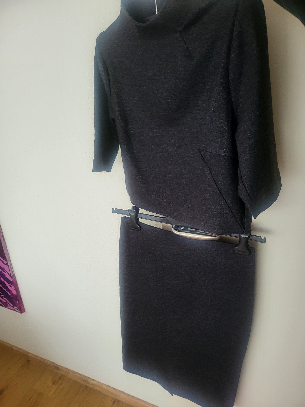 Stijlvolle donkergrijze rok en top set - S. Studio, Kleding | Dames, Maat 38/40 (M), S. Studio & Tara Jarmon, Ophalen of Verzenden