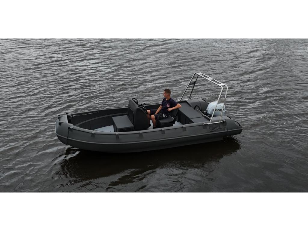 Whaly 500R Honda 50pk, Watersport en Boten, Vis- en Consoleboten, Overige materialen, 5 m, Nieuw, 50 tot 70 pk