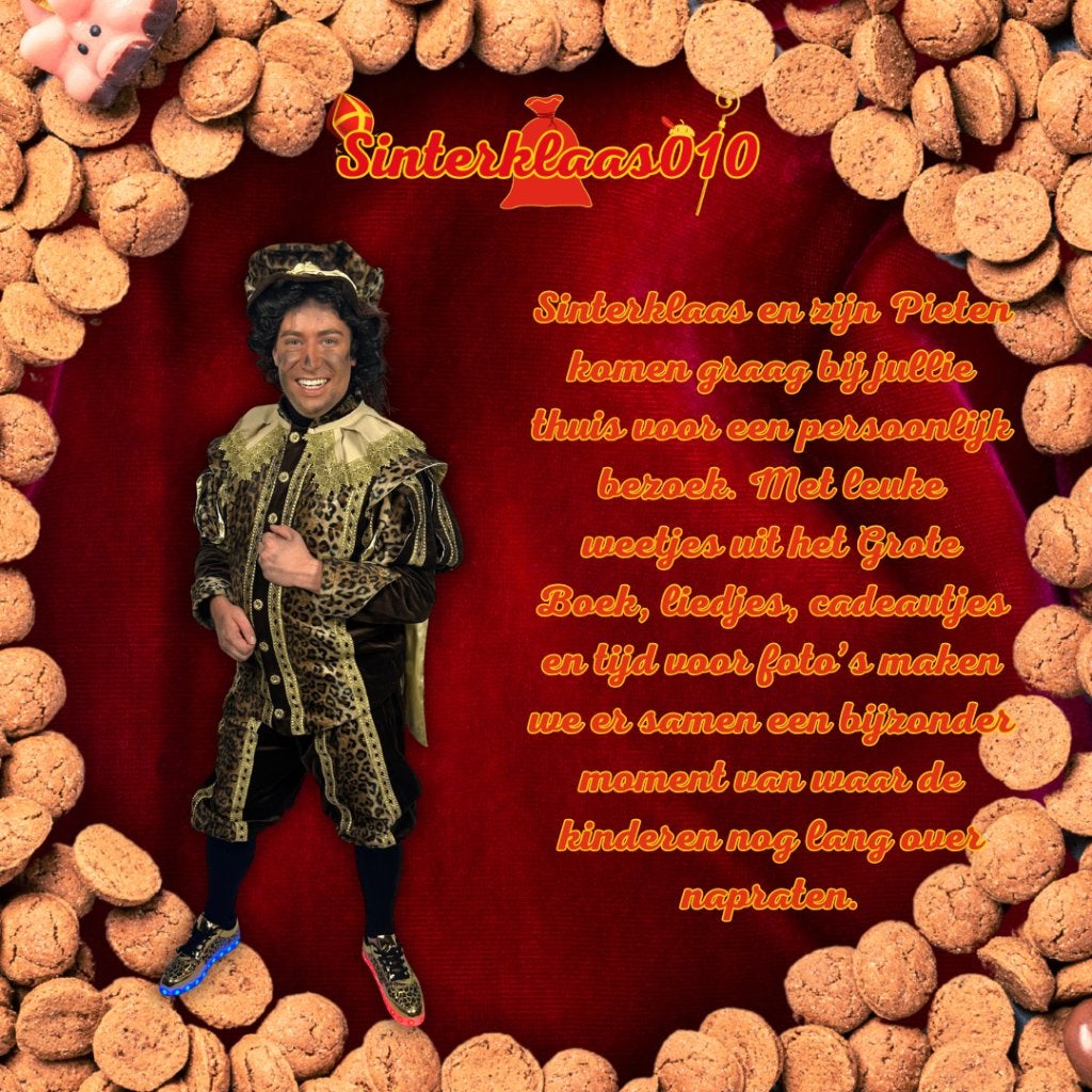 Huisbezoek Sinterklaas en Piet - Sinterklaas010, Diversen, Ophalen, Van Heusdestraat 14b, Info@sinterklaas010.nl, Sinterklaas010