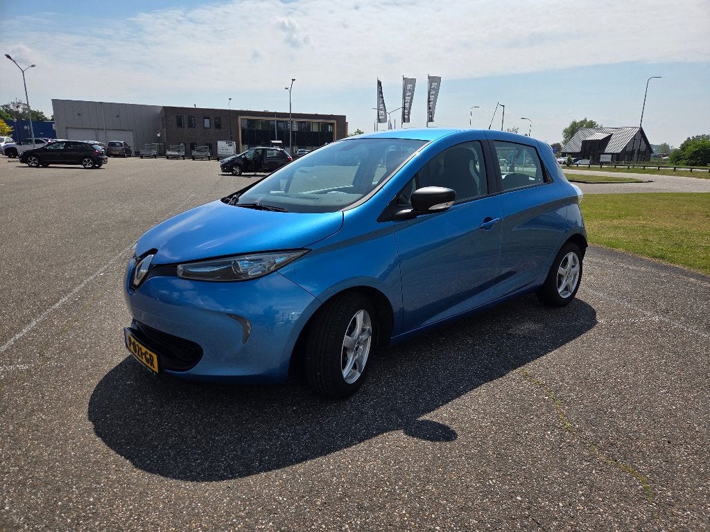 Renault ZOE Q90 met koopaccu, 2 bandensets en Android, Auto's, Automaat, Zwart, Blauw, Elektrisch