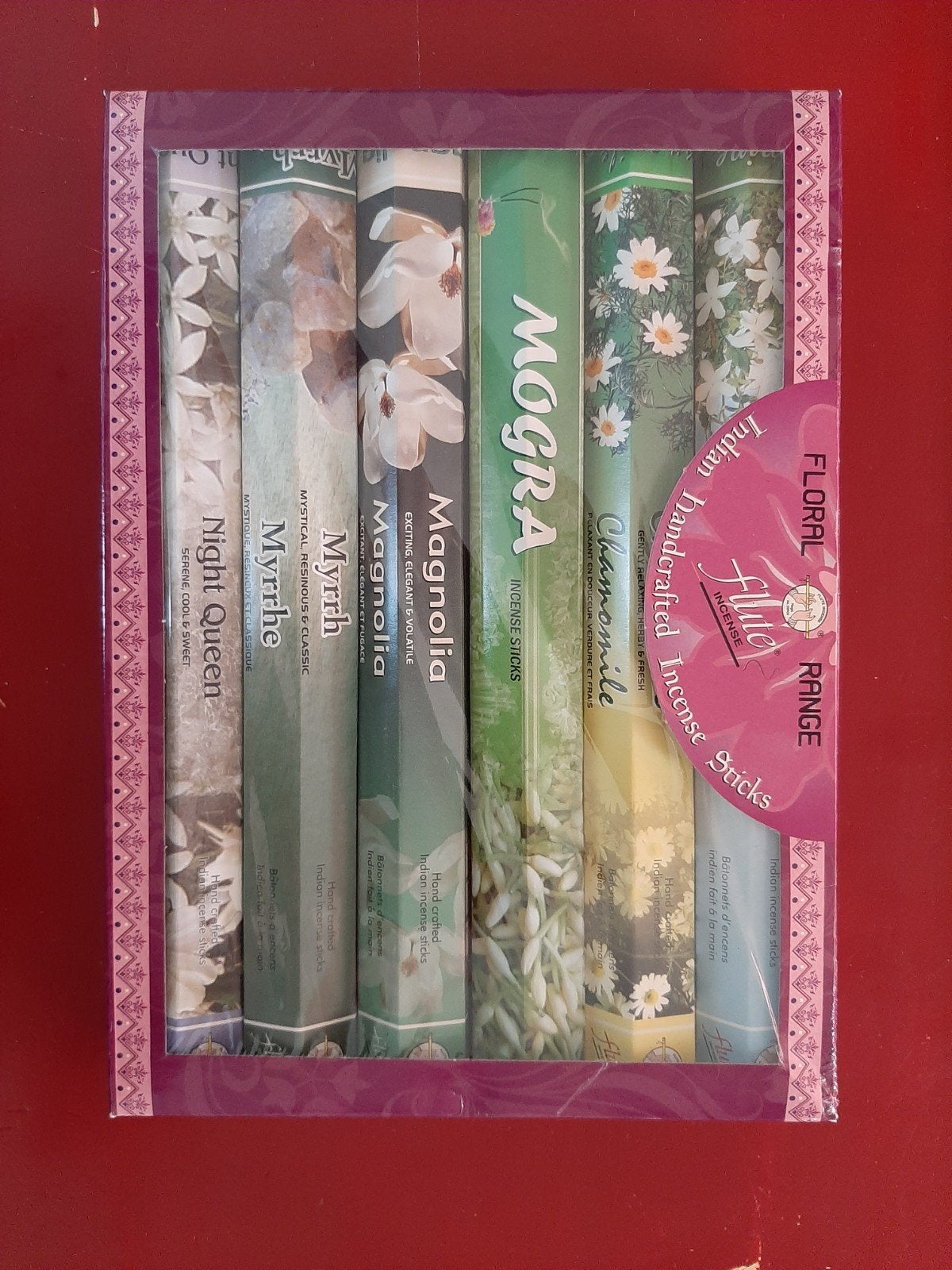 Indian handcrafted incense sticks - Floral Range - wierook, Ophalen of Verzenden