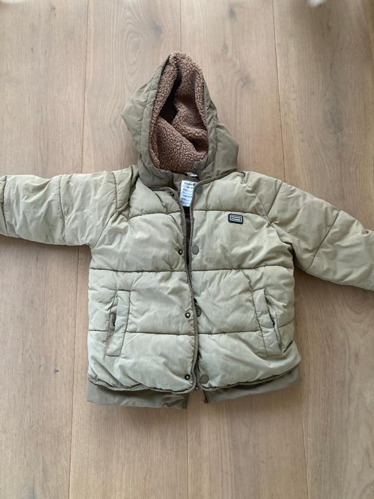 Stains & Stories winterjas maat 116, Kinderen en Baby's, Kinderkleding | Maat 116, Ophalen of Verzenden, Gebruikt, Jongen of Meisje
