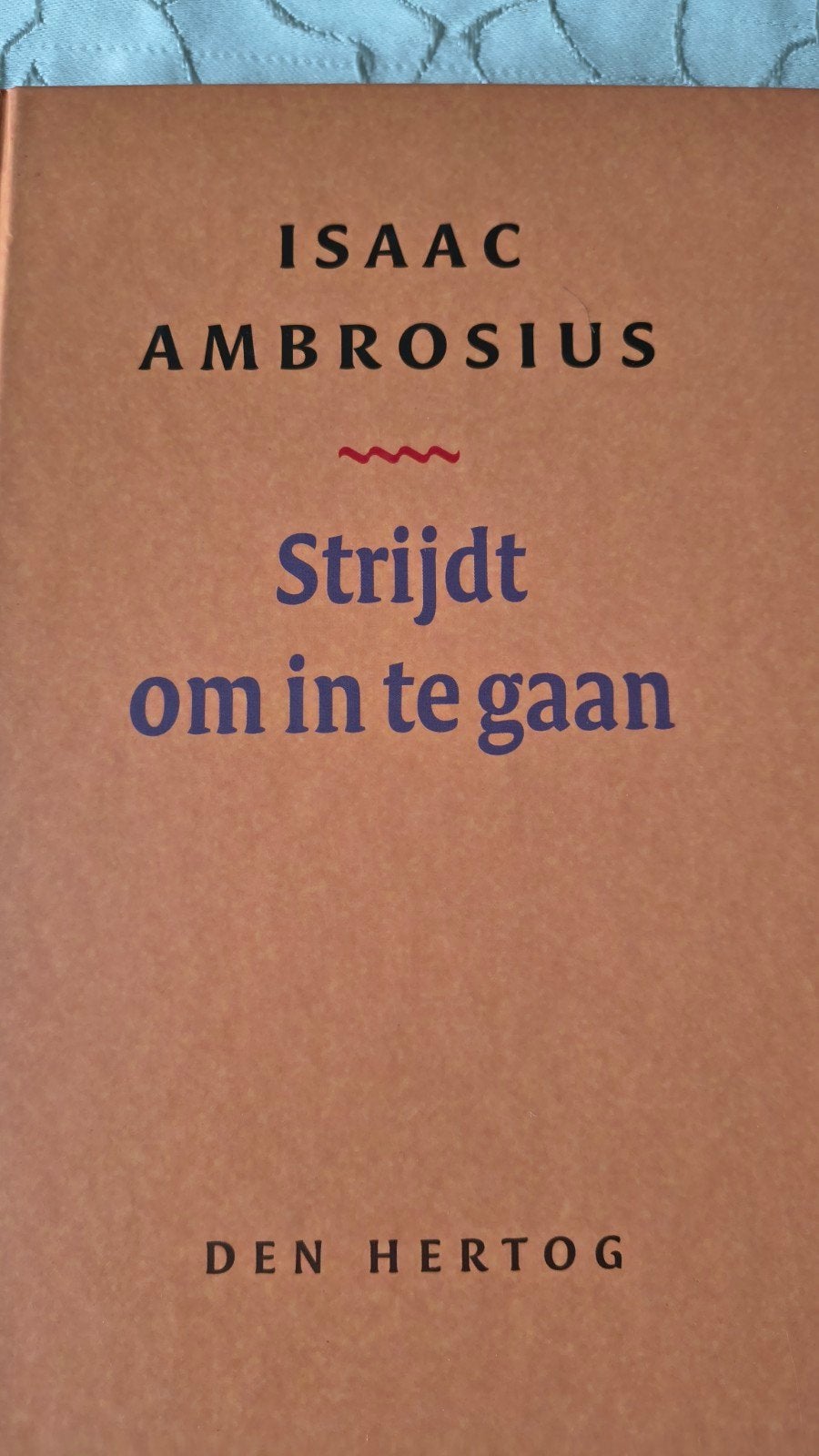 Strijdt om in te gaan Isaak Ambrosius, Boeken, Isaak Ambrosius, Christendom | Protestants, Ophalen of Verzenden, Zo goed als nieuw