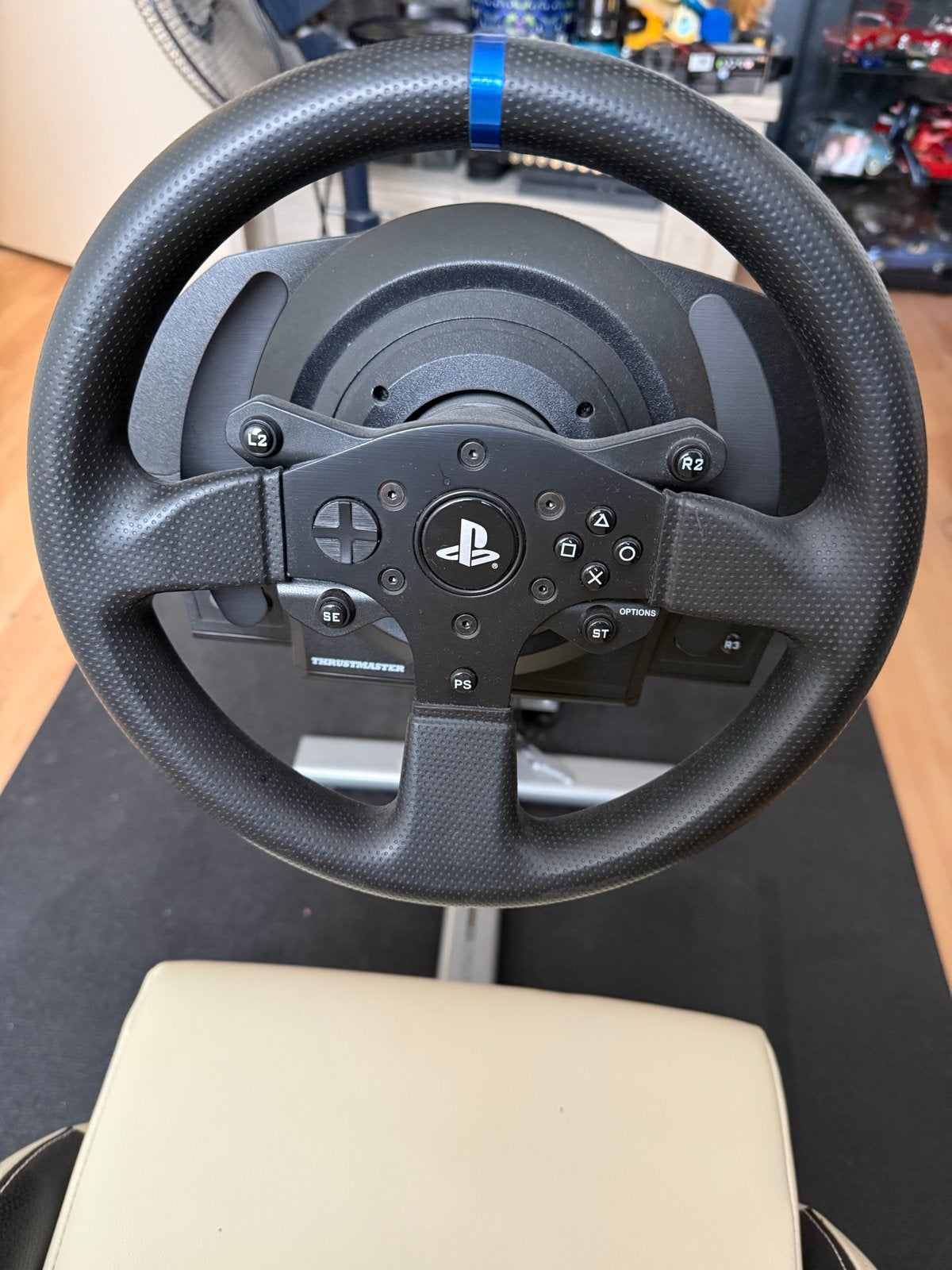 Playseat Evolution met Thrustmaster T300 RS racestuur, Ophalen, Zo goed als nieuw, Playseat of Racestoel, PlayStation 4