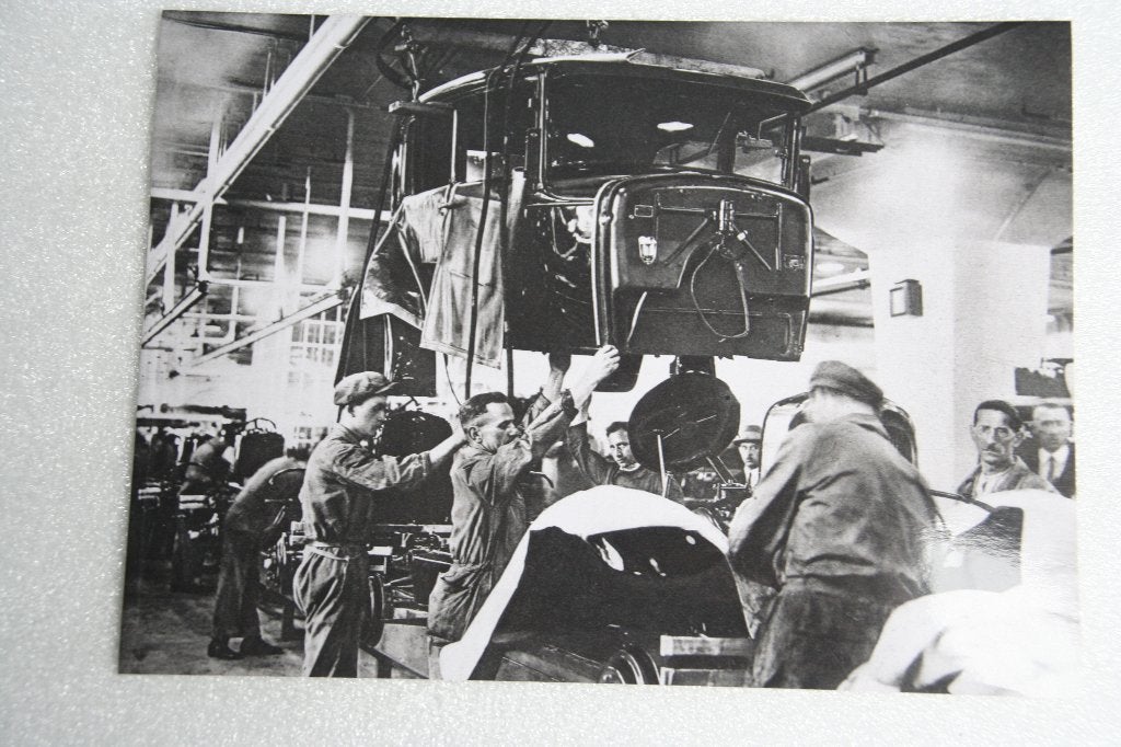 Persfoto Ford fabriek Koln-Niehl (1931) (9), Ophalen of Verzenden, Nieuw, Ford