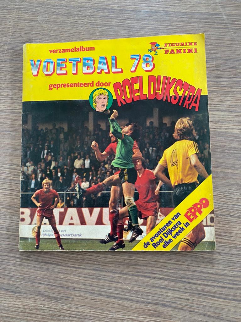 Panini voetbalalbum 78 compleet, Verzamelen, Ophalen of Verzenden, Gebruikt