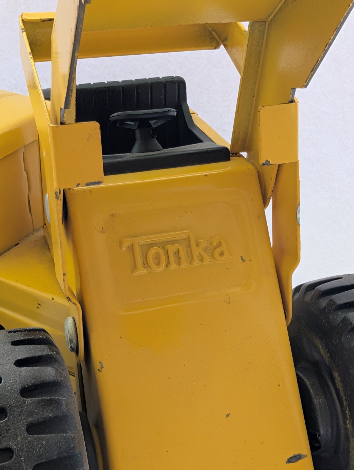 Originele Tonka Wheel Loader / Shovel (Metaal) – Nr52930., Antiek en Kunst, Ophalen of Verzenden