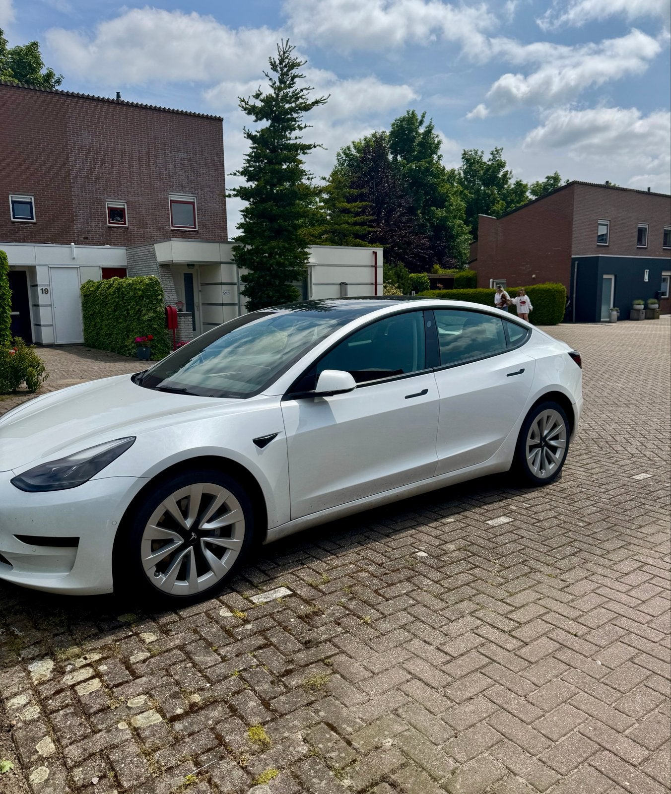 Tesla Model 3 2022 Wit, Automaat, Achterwielaandrijving, Zwart, Wit