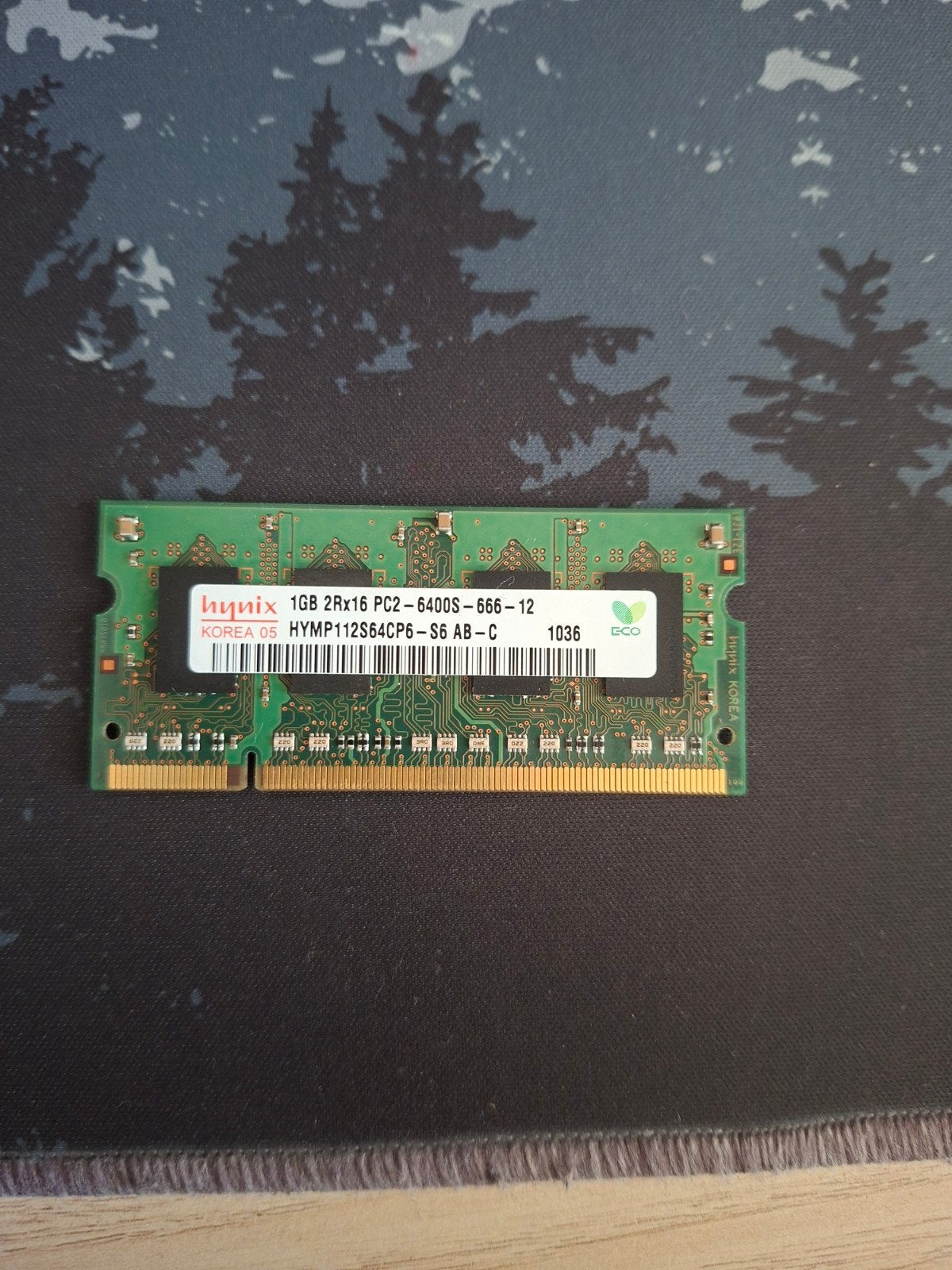 Hynix 1 GB DDR2 SO-DIMM RAM, Verzenden, DDR2, Laptop, Gebruikt