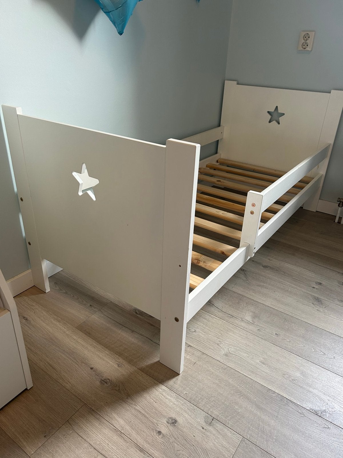 Peuterbed gratis op te halen voor 06/08, Ophalen, Gebruikt, 70 tot 85 cm, Lattenbodem
