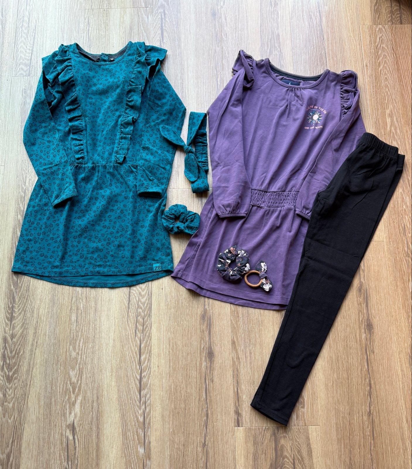 Z8 Meidenkleding Pakket Maat 116/122 - Jurken & Legging, Ophalen of Verzenden, Gebruikt, Maat 116