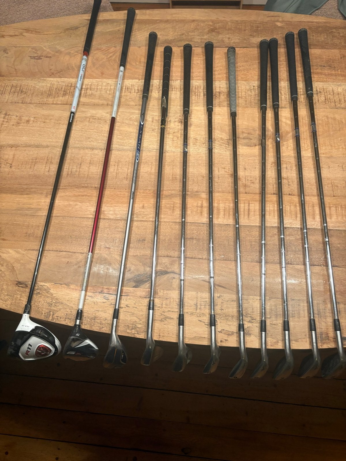 Complete golfset Mizuno/Taylormade.